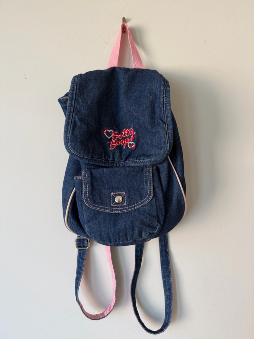 Vintage Betty Boop Small Backpack